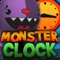 CRAZY MONSTER CLOCK is the only alarm clock you can knock out in the morning