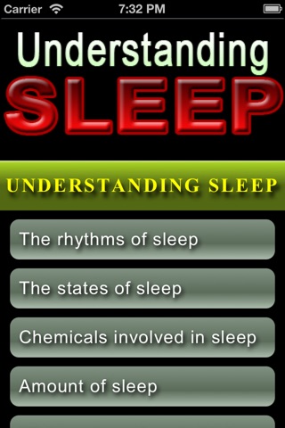 Understanding sleep screenshot 2