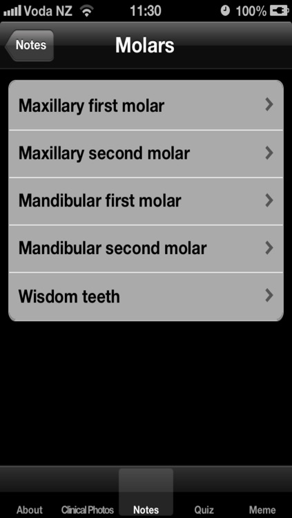 Tooth Morphology Exam preparation