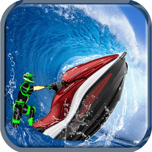A Super Jet ski Champion Rider- Surf and Dive Kayaking into the Ocean iOS App