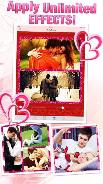 Valentine Collage Pic Frame