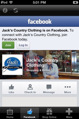 JacksCountryClothing screenshot 2