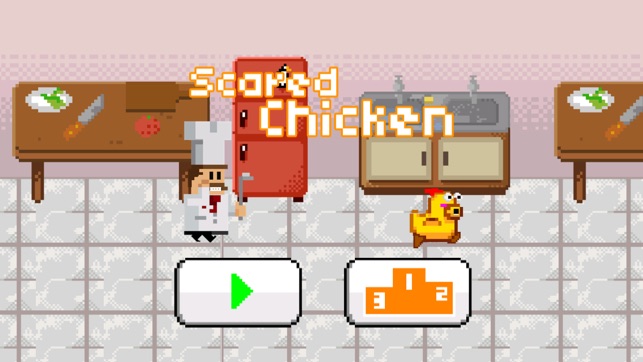 Scared Chicken