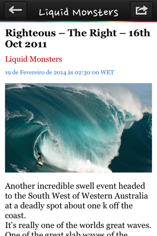 iSurf - Surfing News, Videos and Photos screenshot 4