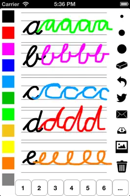 Game screenshot Handwriting worksheets for children: Learn to write the letters of the alphabet in script and cursive mod apk