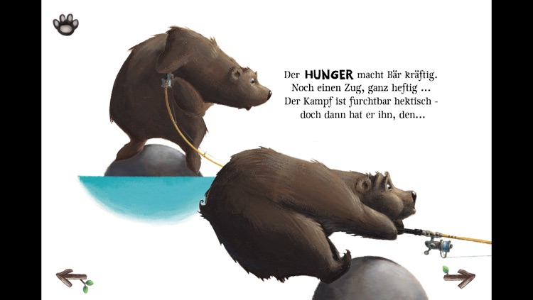 Einmal, als Bär richtig Hunger hatte
