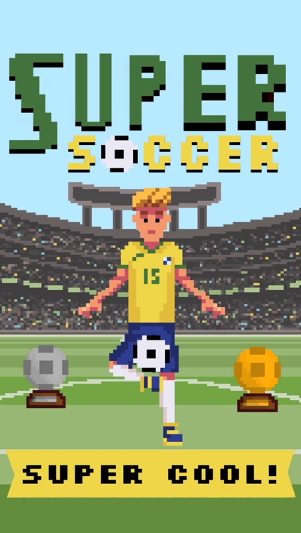 Super Soccer - World Champion 8 Bit Soccer Ball Juggling Free Sports Game