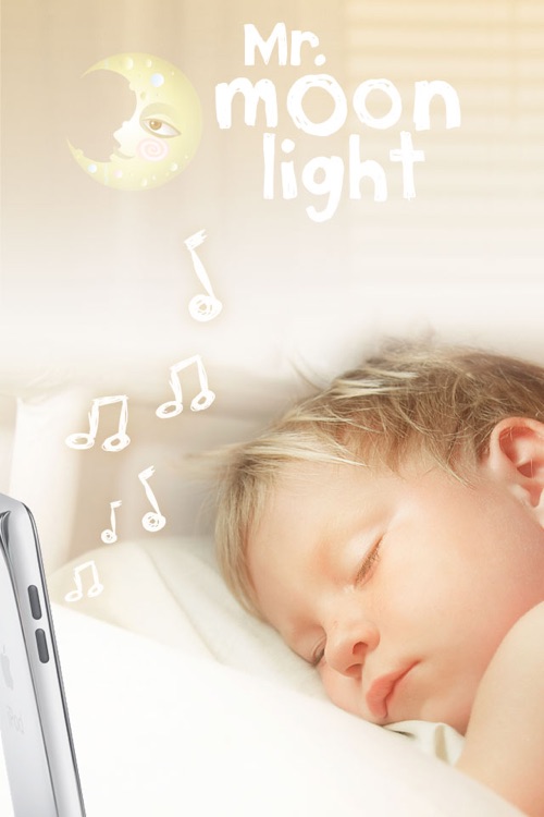 Mr. MoonLight : Kids Visual Alarm Clock and Nightlight for Sleep Training