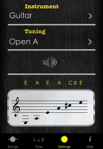 PerfectTune - the Ultimate String Tuner screenshot 3