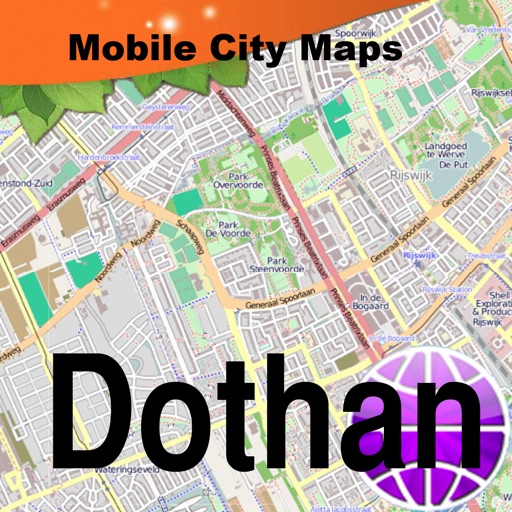 Dothan Street Map