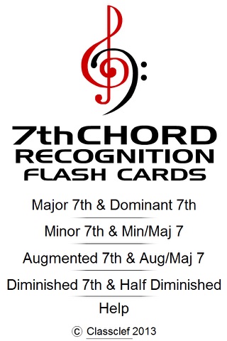 7th Chord Flash Cards screenshot 4