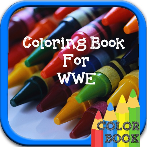 Coloring Book for WWE icon