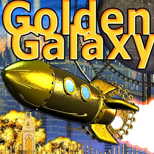 Golden Galaxy Icon