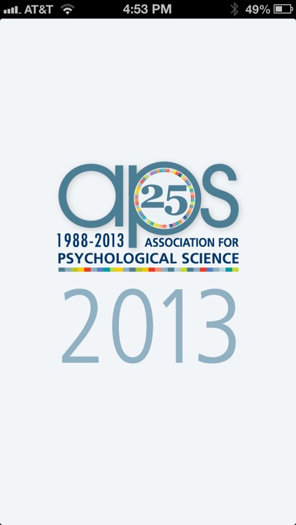 25th APS Annual Convention screenshot-4