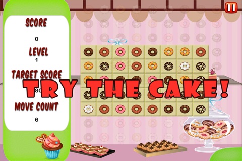 Donut Matching Craze - Food Puzzle Board Game screenshot 2