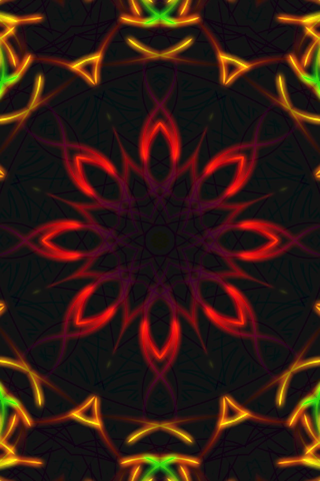 Spawn Symmetry Kaleidoscope light show (FREE) screenshot 3