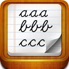 Handwriting worksheets for children: Learn to write the letters of the alphabet in script and cursive