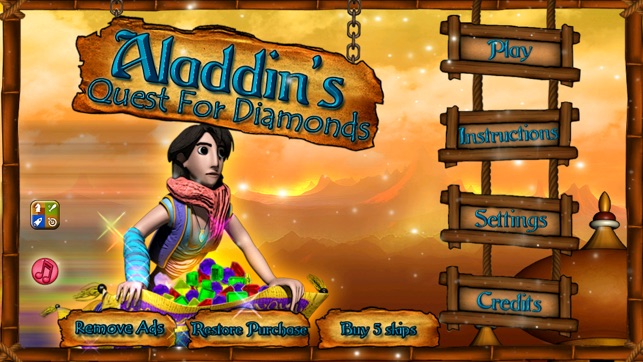 Aladdin's Quest for Diamonds for iPhone(圖5)-速報App