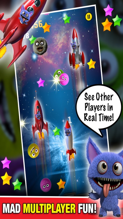 Monster in Space Multiplayer : Chase Race Alien Game PRO - By Dead Cool Apps