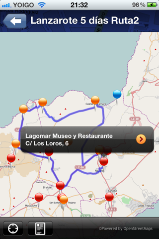 Offline Maps&Routes Lanzarote screenshot 2