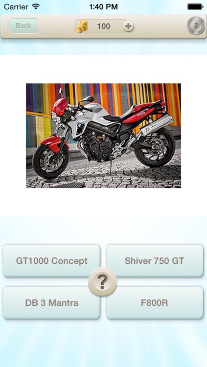 Motorcycles Quiz : Guess Name for Standard all rounder bikes and street motorbike TRIVIA