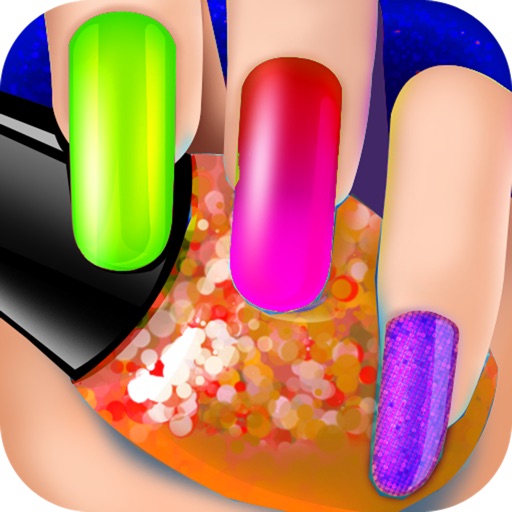 Celebrity Nail Salon - Art Girls Christmas Games HD iOS App