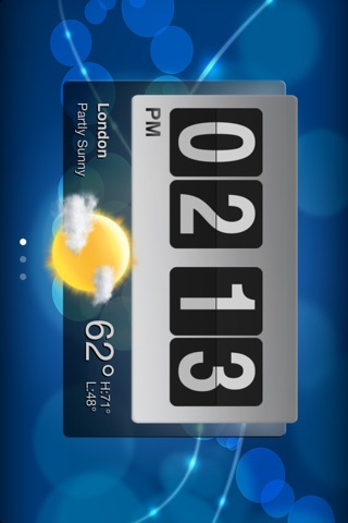 Weather Clock HD - Retina Display Edition screenshot 3
