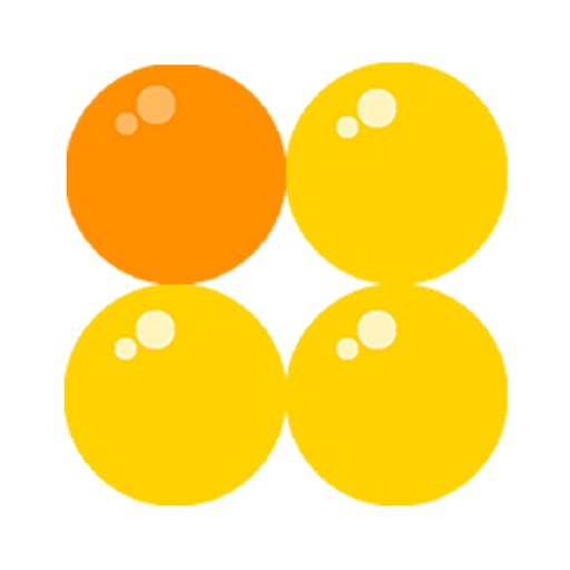 Bubble Pop:Tap the Orange Bubble Icon