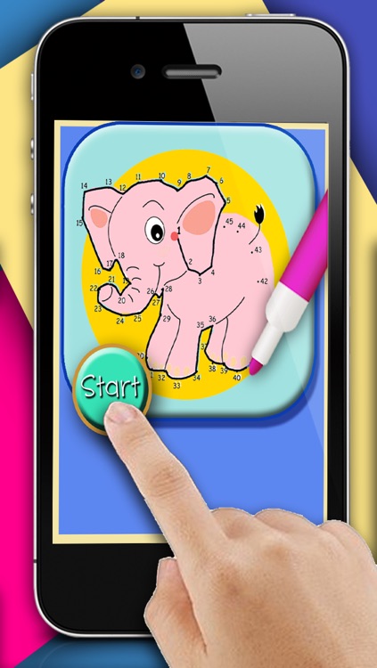 Connect the dots and color. Coloring and painting animals. Coloring book. screenshot-4