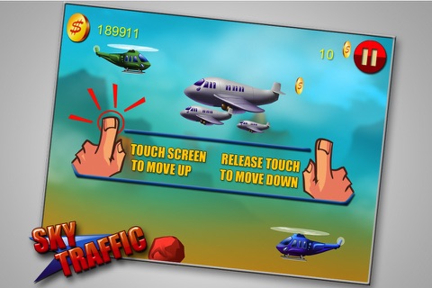 Sky Traffic - Daredevil Helicopter Flight in Busy Sky (Free Game) screenshot 4
