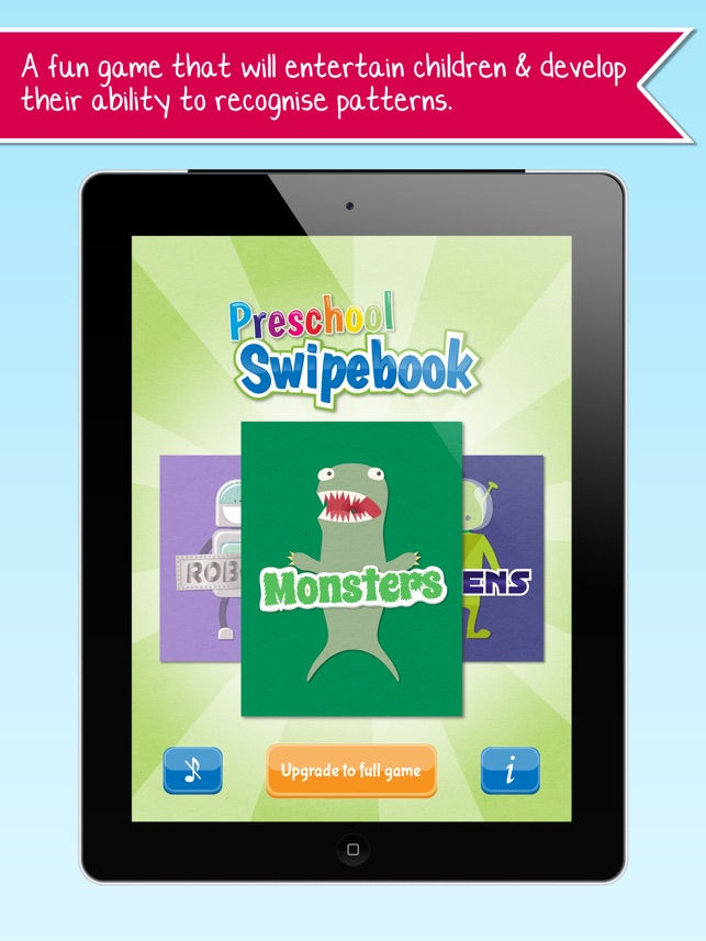 Preschool Swipebook for iPad