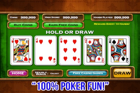 Ace 5 Card Draw Poker – Casino Jackpot Fortune Games (free) screenshot 3