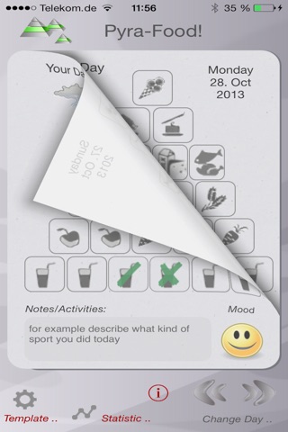 Pyra-Food! - keep track of your Food Pyramide! screenshot 2