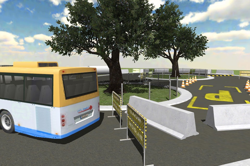 Airport Bus Parking - Realistic Driving Simulator Free screenshot 3