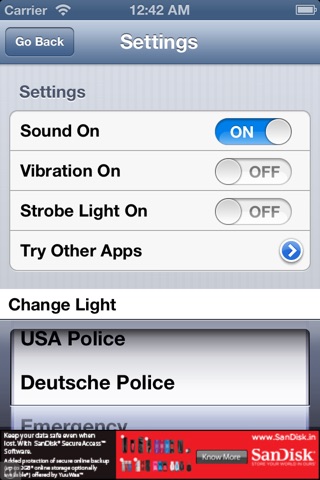 Police Lights n Sirens screenshot 2