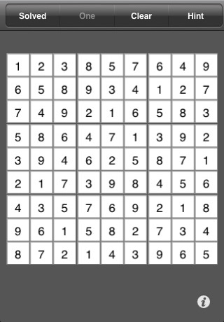Solve My Sudoku Penultimate screenshot 4