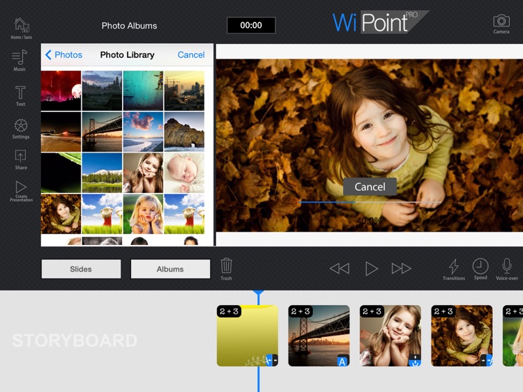 WiPoint HD Pro - Make HD video presentation & photo slideshow screenshot-1