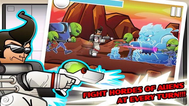 Action Adventure Hero vs Alien Space Shooter Free War Games(圖5)-速報App