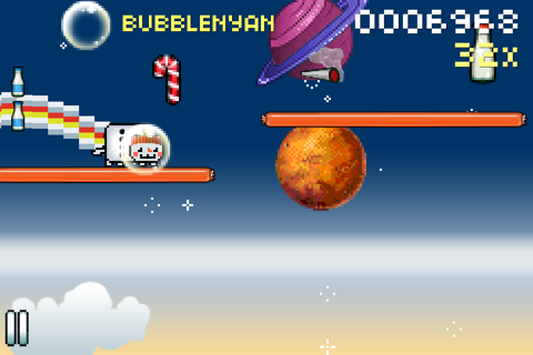 8bit Nyan Cat: Lost In Space screenshot 2