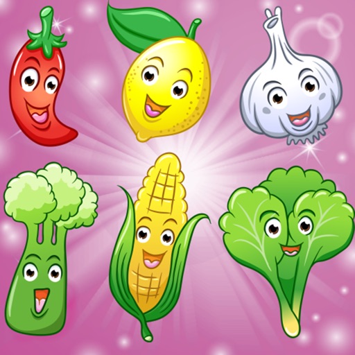 Fruits and Vegetables for Toddlers and Kids : discover the food ! Icon
