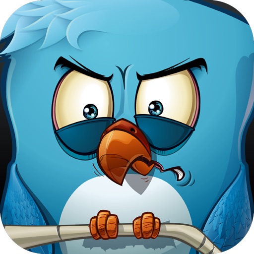Flippin Bird - Flying Stunt Tricks School to Test your Driving by Go Free Games icon