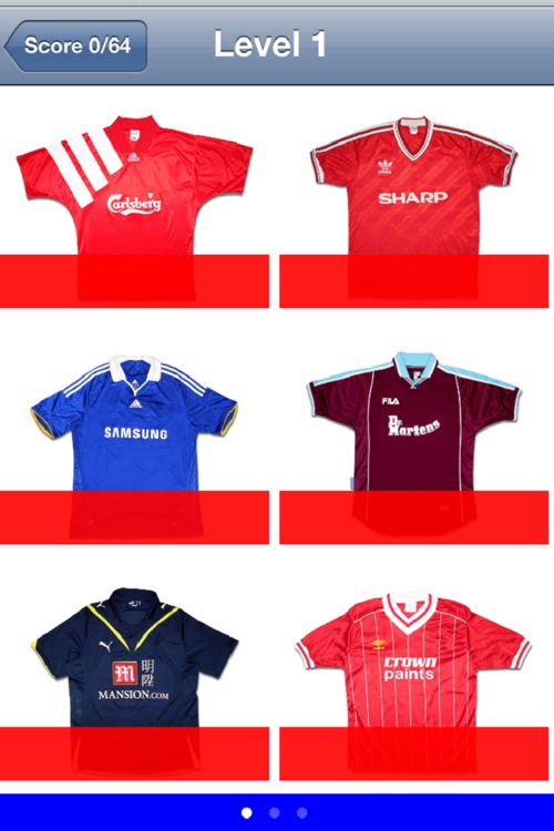Football Quiz - Top Fun Soccer Shirt Kits Game.