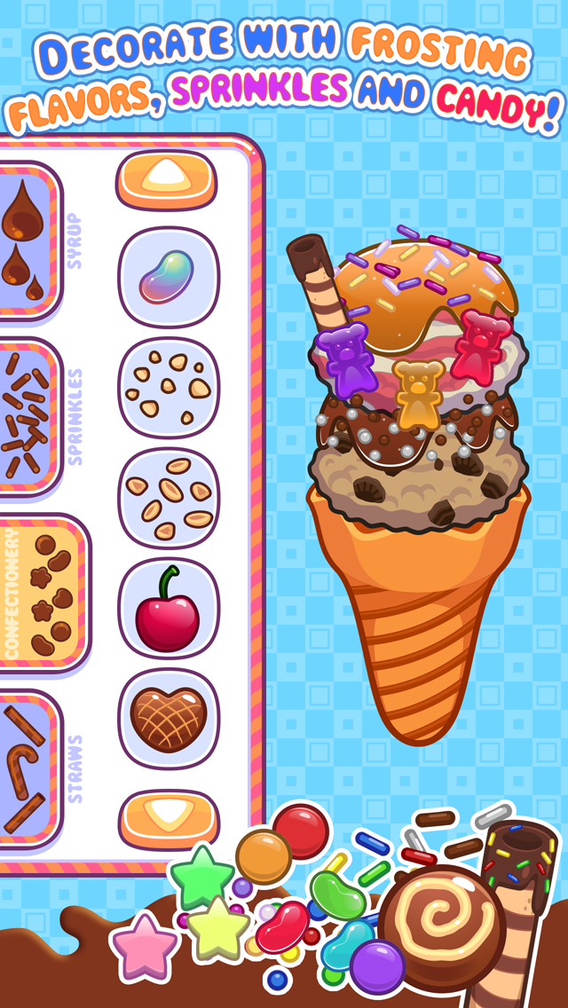 How to cancel & delete My Ice Cream Maker - Create, Decorate and Eat Sweet Frozen Desserts from iphone & ipad 3