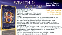 Game screenshot Wealth & Wisdom Oracle Cards hack