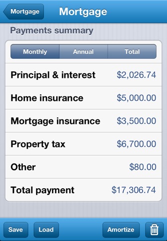 Mortgage Calculator - Payment, Insurance, Taxes, & Amortization screenshot 3