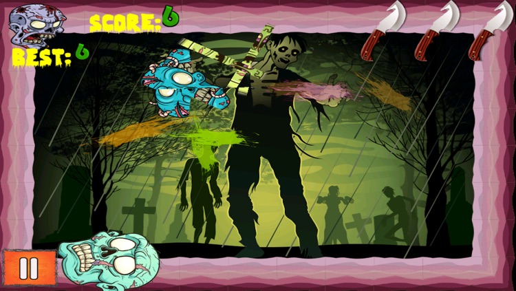 Angry Zombie Slasher - Epic Monster Killing Craze screenshot-4