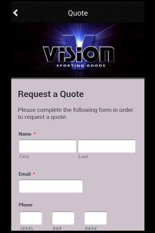Vision Sporting Goods screenshot 4