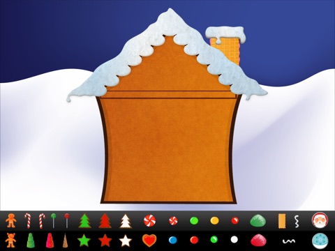 Gingerbread House Maker HD screenshot 2
