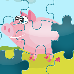 Farm Puzzles - Animals jigsaw puzzle game for children and parents with the world of the barn