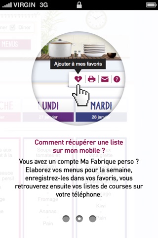 Mes courses par la Fabrique à menus screenshot 2